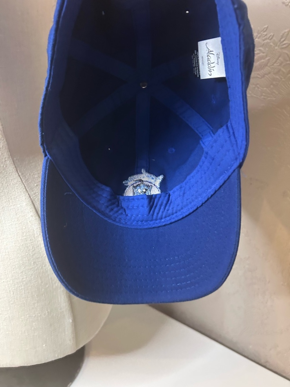 Disney Blue Aladdin Genie Embroidered Baseball Cap - Picture 5 of 5